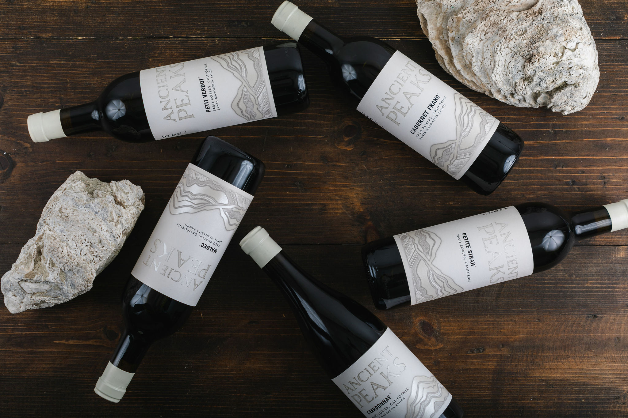 ancient peaks winery wine bottles 