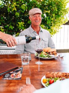 wine tasting & lunch at winery - Ancient Peaks